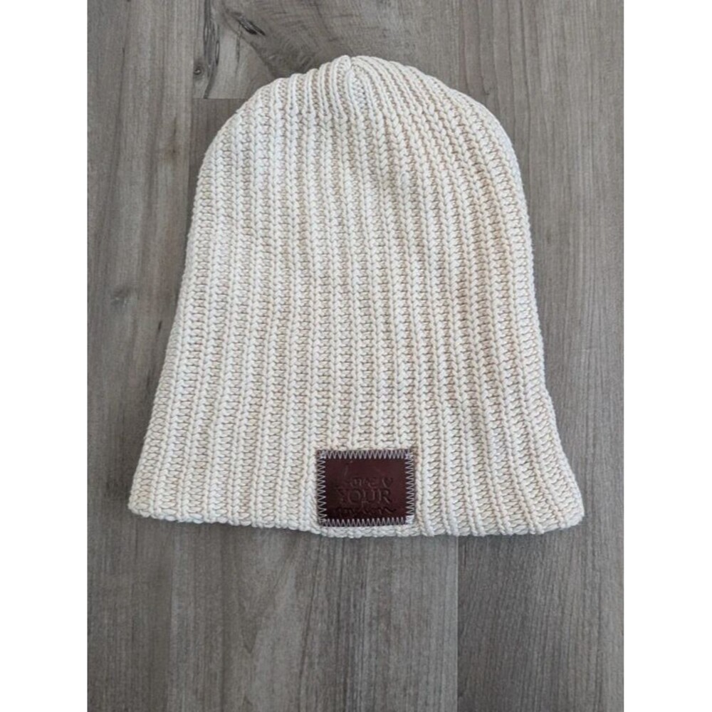 Love Your Melon Creamy White Beanie (D2)